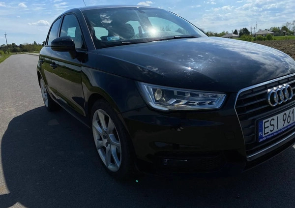 Audi A1 cena 37900 przebieg: 149377, rok produkcji 2015 z Sieradz małe 121